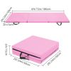 Gymnastics Yoga Mat with Hand Buckle Pink
