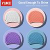 Adult Silicone Swim Cap; Unisex Water Drop Swimming Cap; Comfortable Non-slip Bathing Caps For Short Medium Long Curly Hair